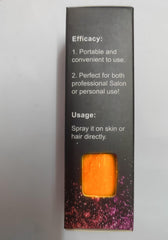 Go Ho bottle held in hand showing compact 10g size for travel