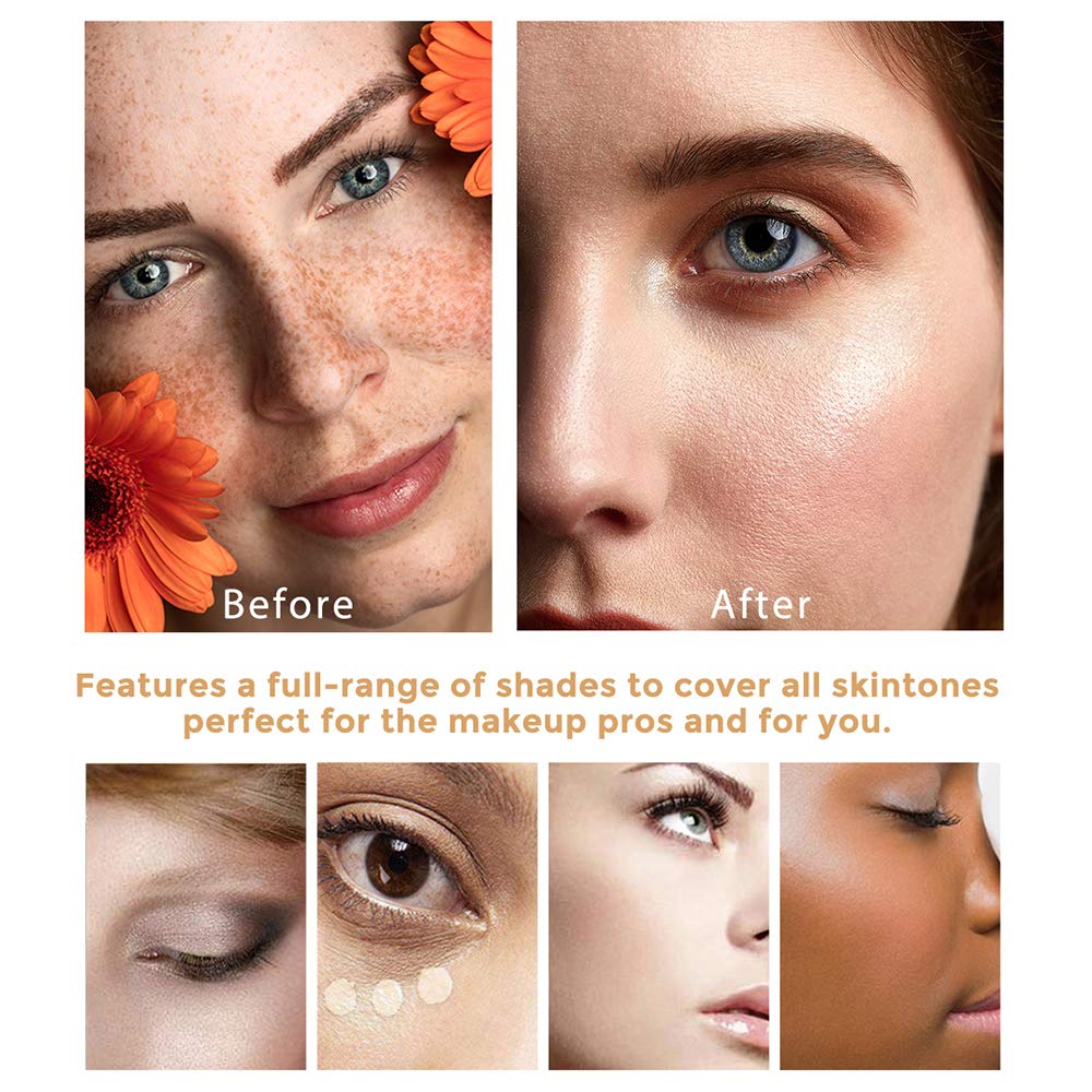 God Blomster application on hand showing blendability and natural coverage
