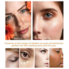 God Blomster application on hand showing blendability and natural coverage