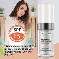 God Blomster SPF15 label closeup showing integrated sun protection feature
