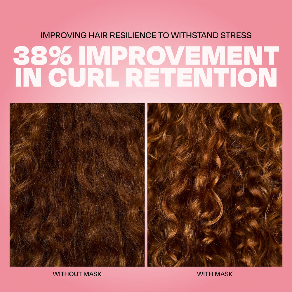 Goddess Maintenance label close-up highlighting heat protection and vegan claims