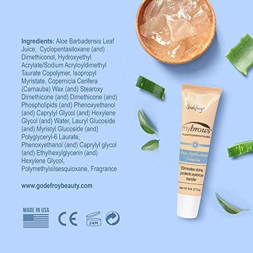 Godefroy Mybrows cap and dropper detail highlighting precise application and controlled dosing benefit