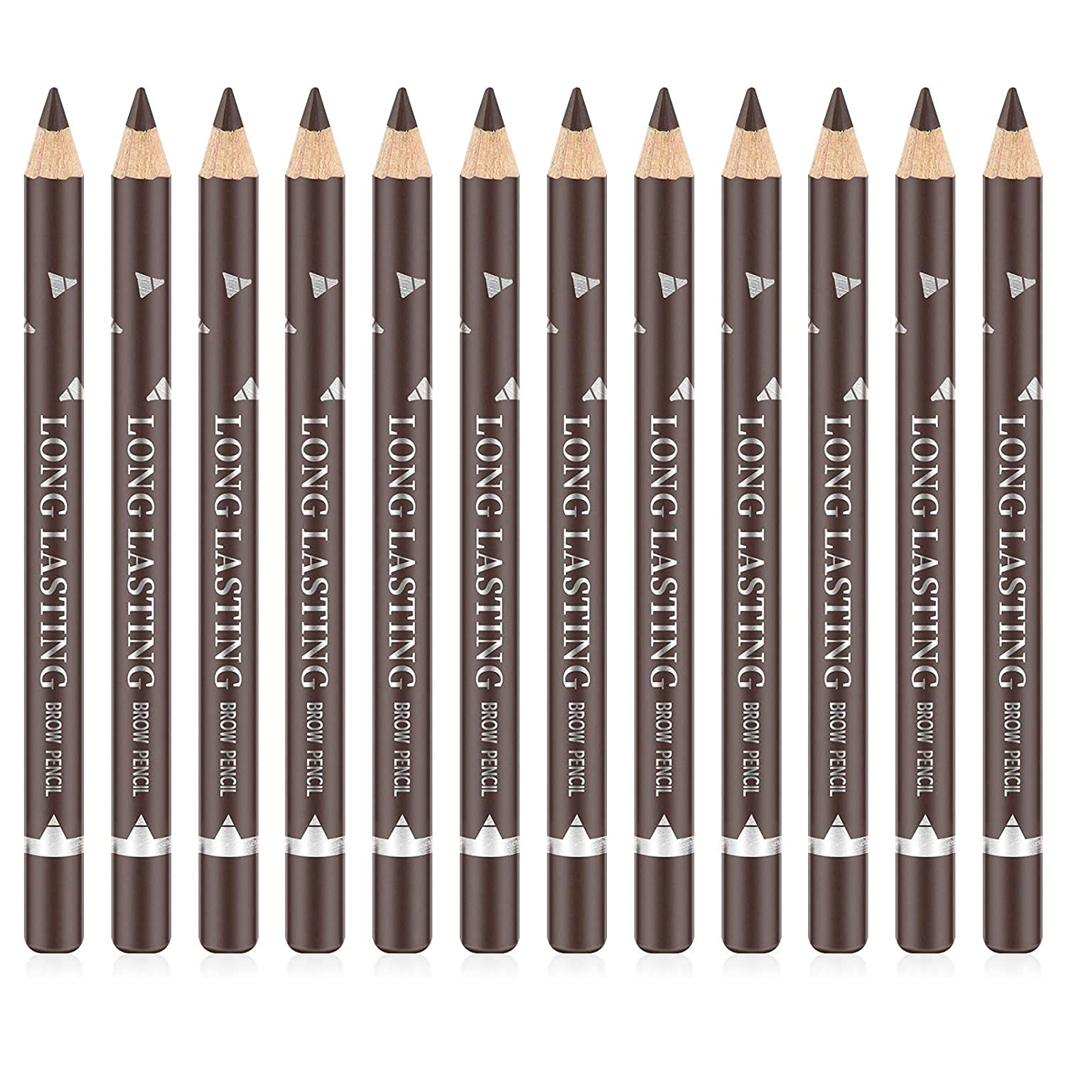 Go Ho front packaging showing 12 dark brown pencils and value set benefits