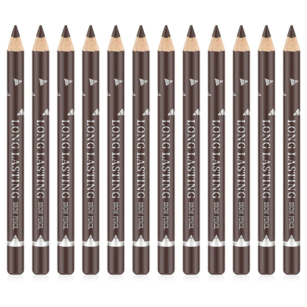 Go Ho front packaging showing 12 dark brown pencils and value set benefits