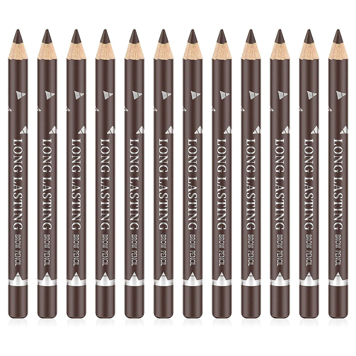 Go Ho front packaging showing 12 dark brown pencils and value set benefits