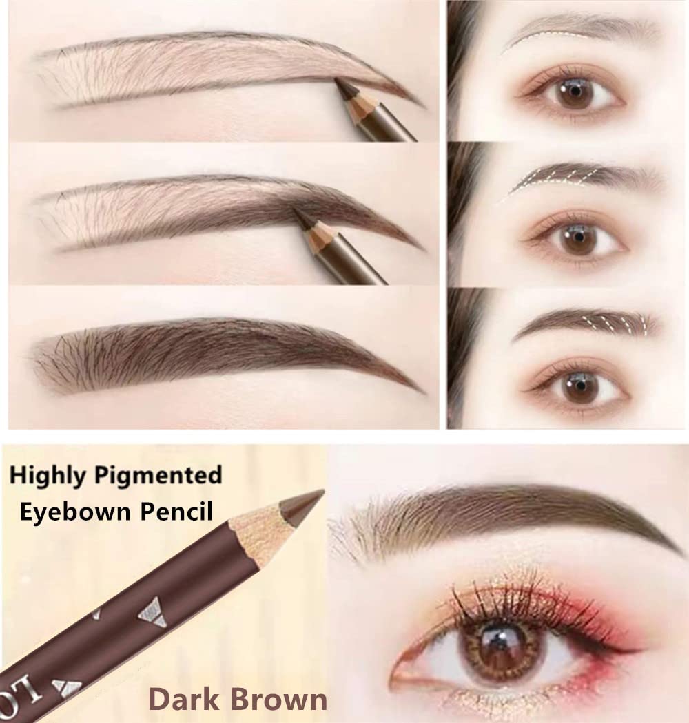 Go Ho pencil applied on brow demonstrating natural definition and hold