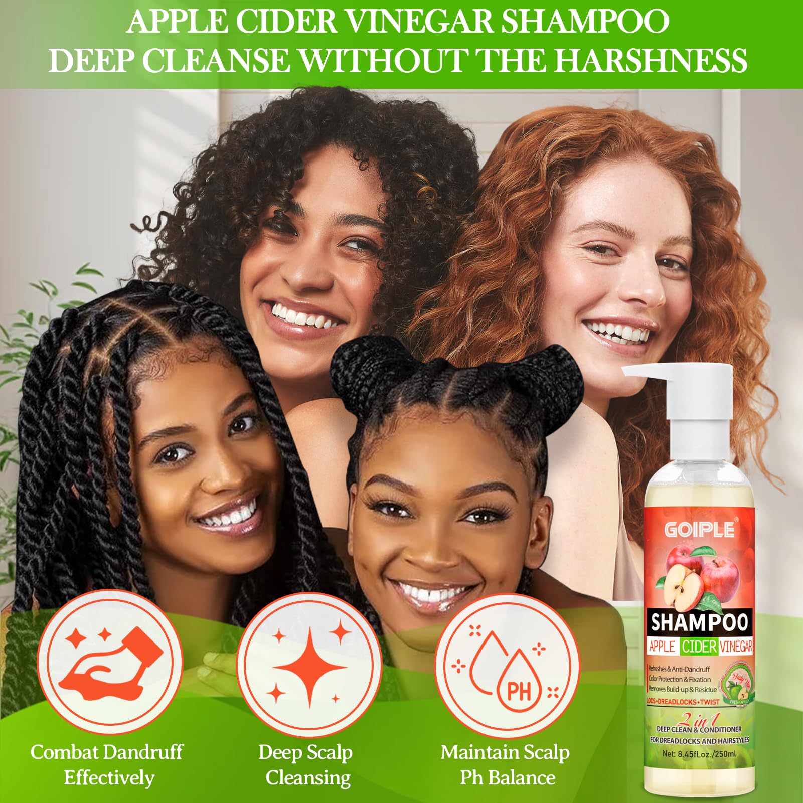 Goiple product label closeup highlighting botanical ingredient blend