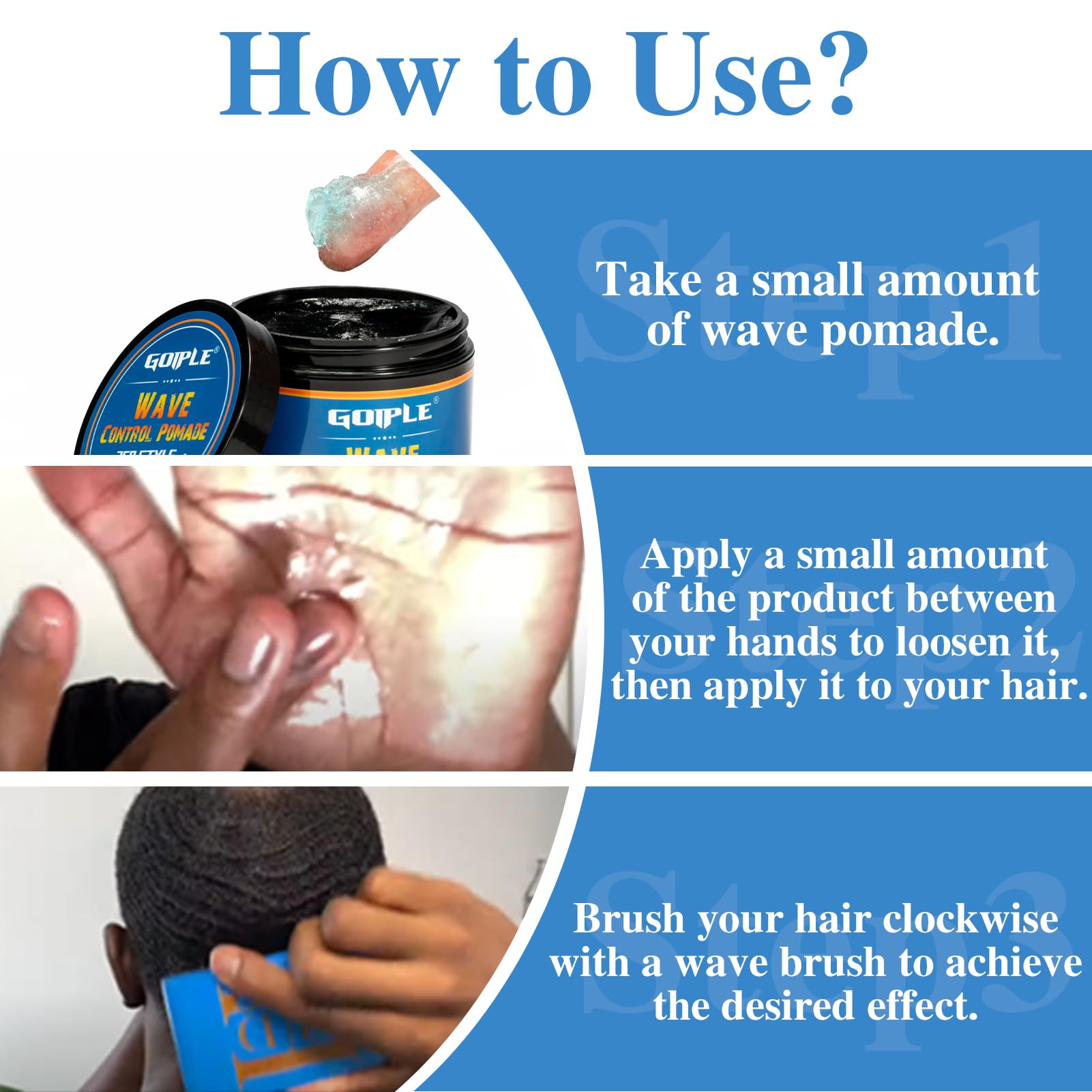 Goiple with durag lifestyle shot showing polished, maintained waves benefit