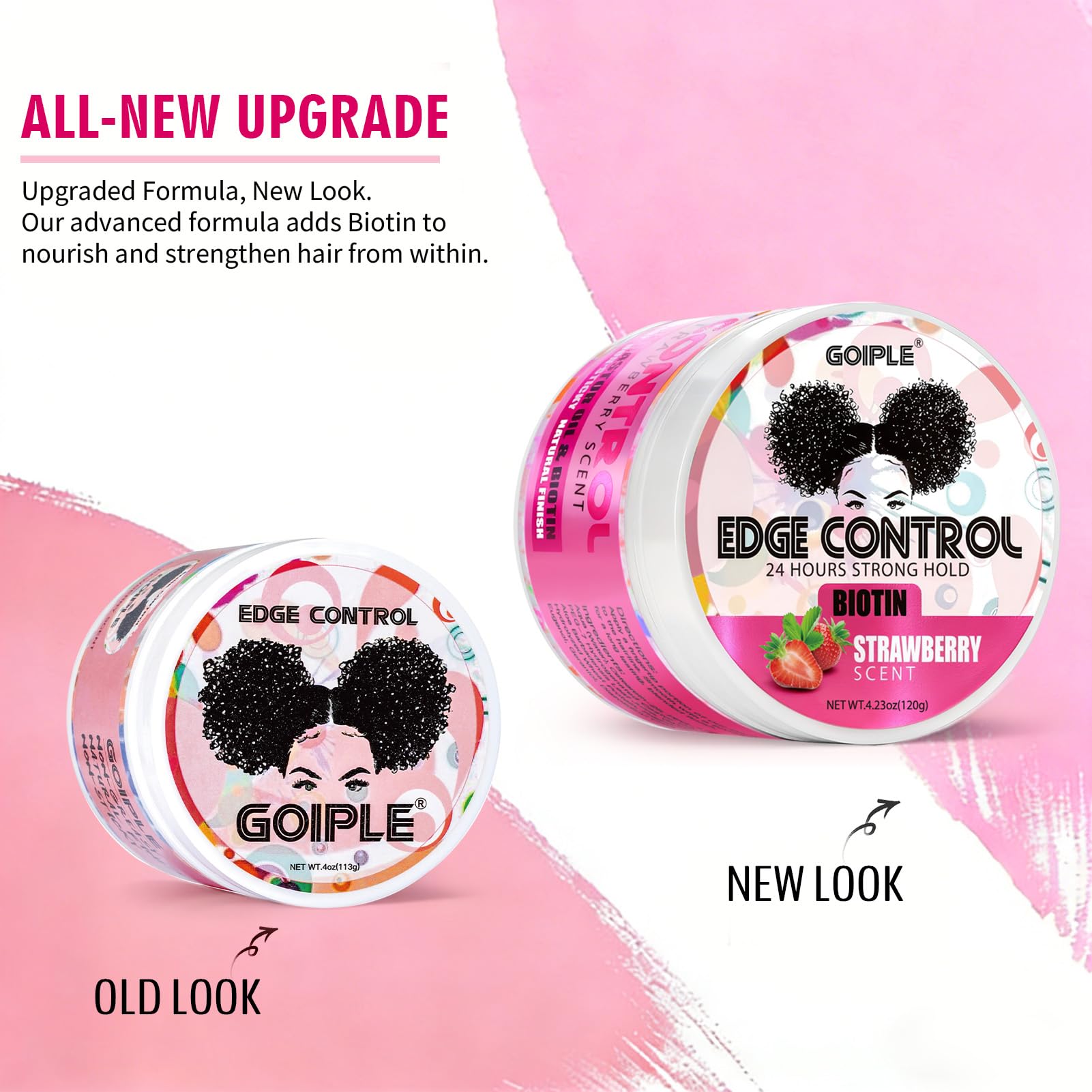 Open Goiple jar texture close-up highlighting smooth wax consistency