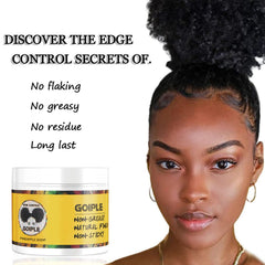 Goiple wax close-up texture illustrating smooth, non-greasy finish