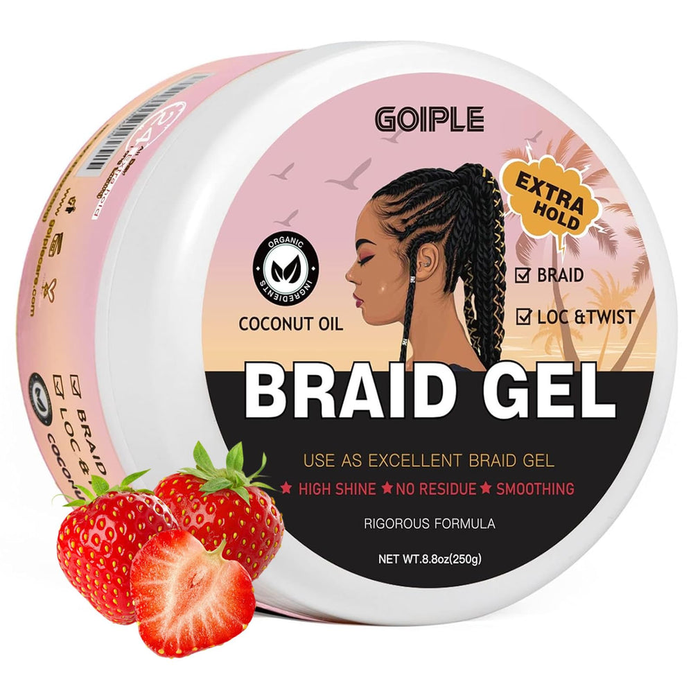 Goiple front label showing product details and strawberry scent benefit