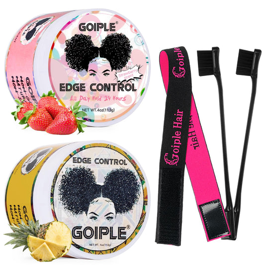 Goiple front packaging showing both pink and yellow tubs for versatile styling