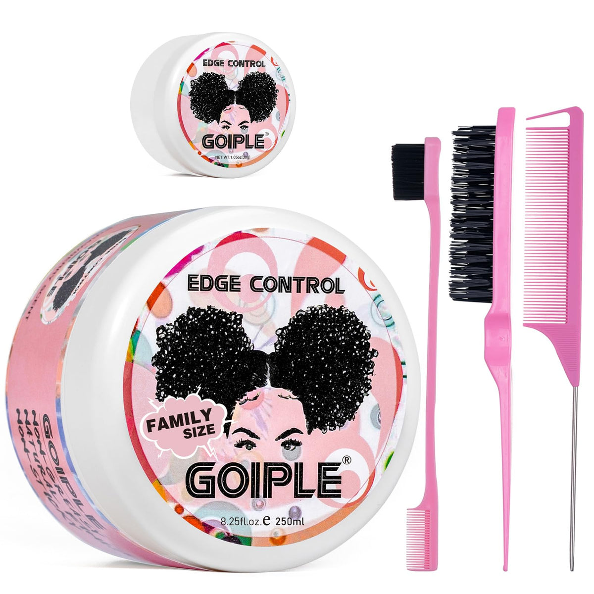 Goiple front packaging showing jar and label, demonstrating clear brand identity and value
