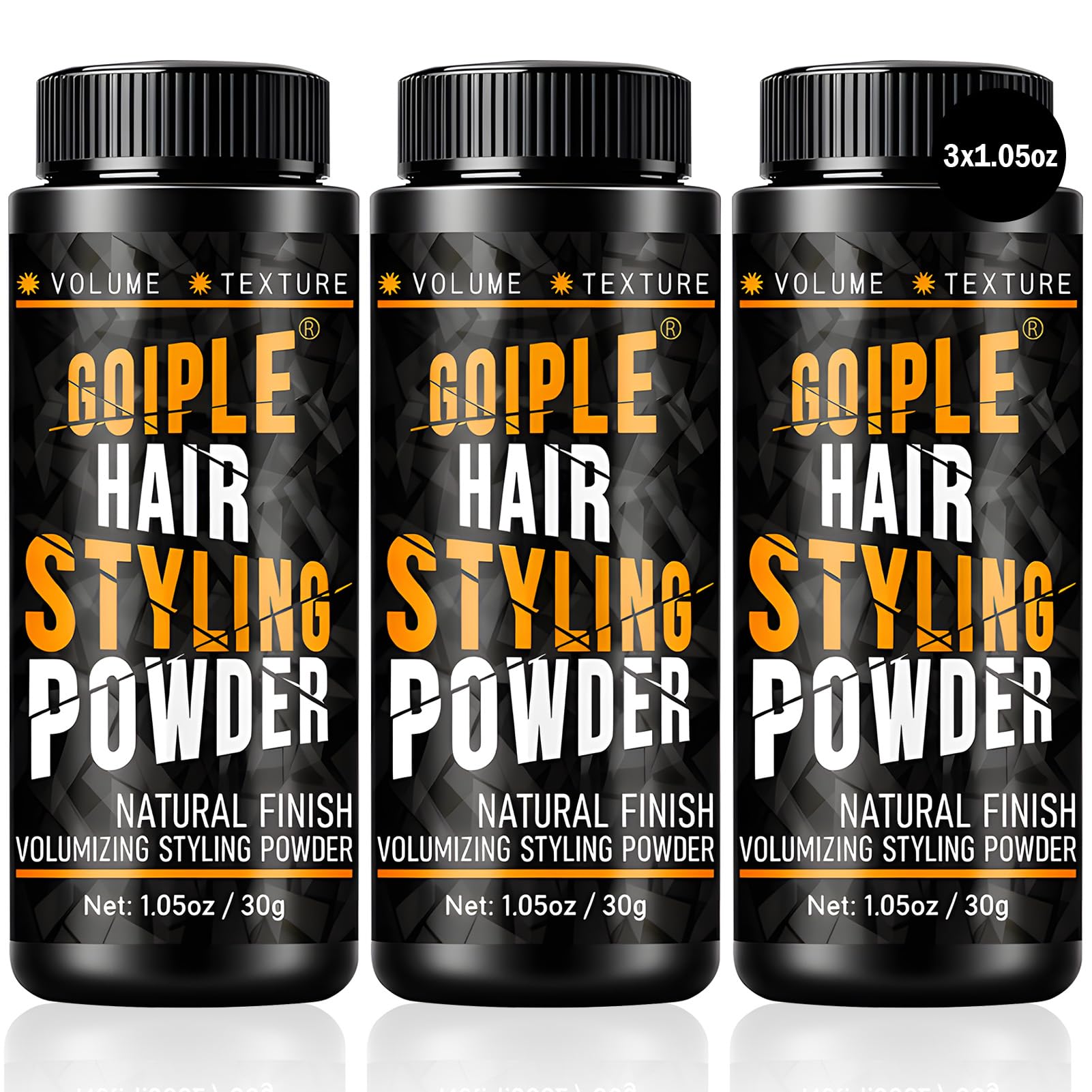 Goiple front packaging showing three compact jars and product name for convenience
