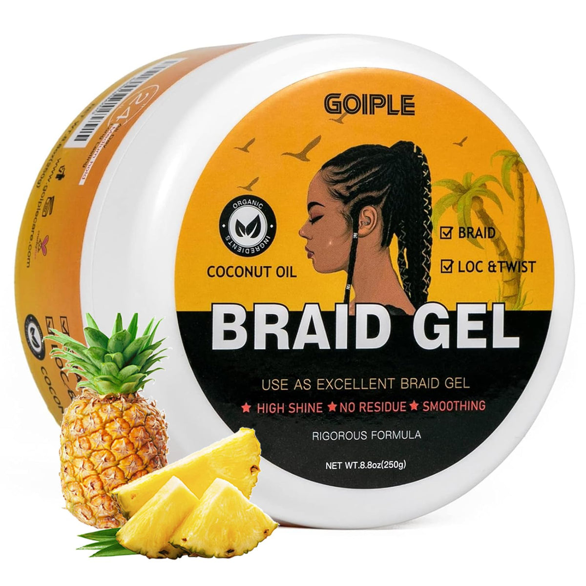 Goiple front packaging showing product and clear label for easy identification