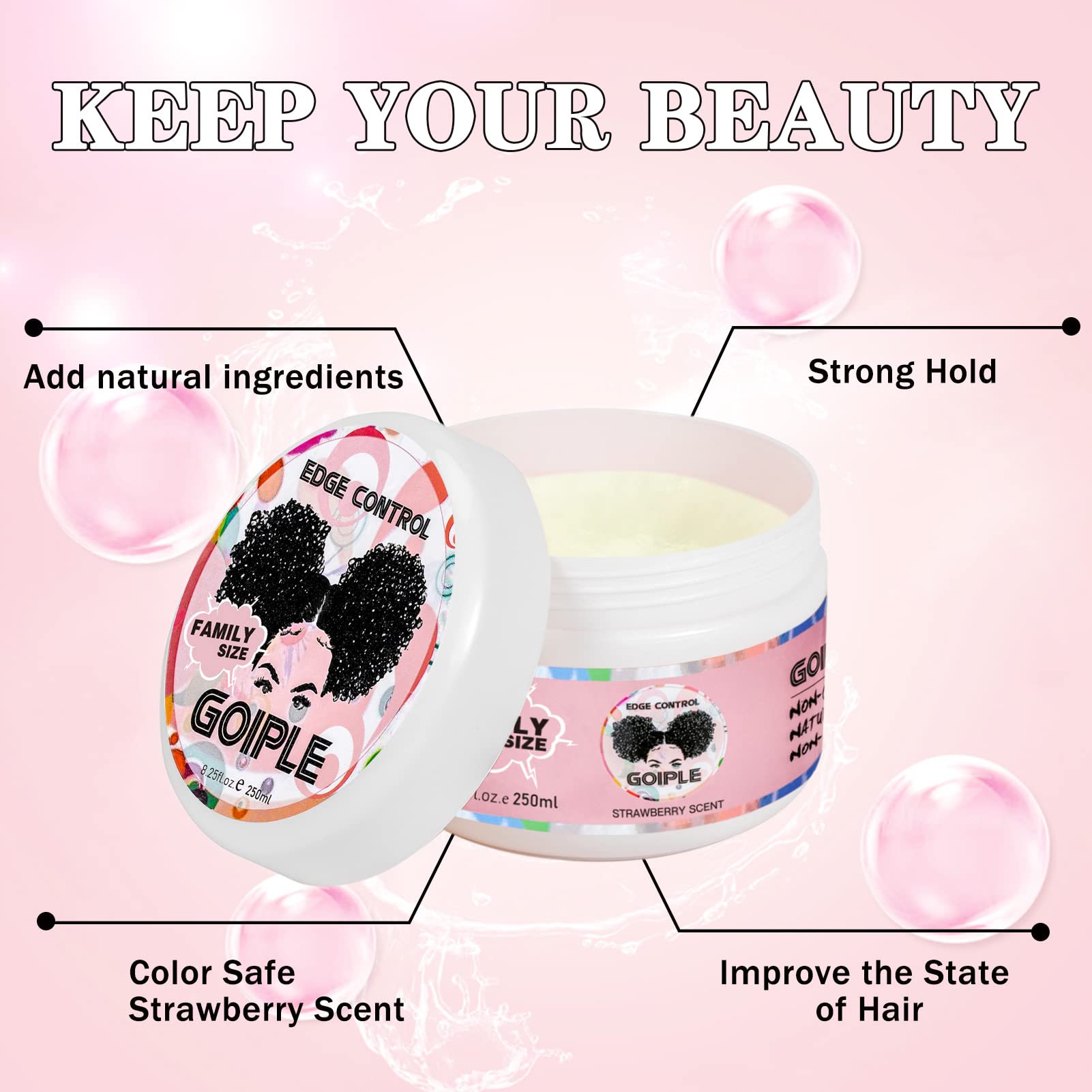 Goiple ingredient shot with plant extracts highlighting moisturizing benefits