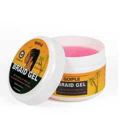 Clear product ingredients label on Goiple jar highlighting nourishing oils