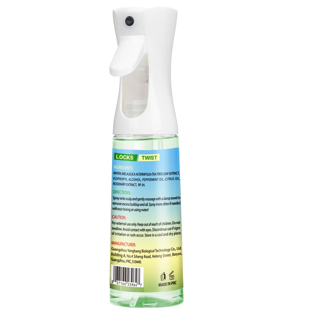 Goiple bottle in a toiletry bag, ideal for on-the-go braid maintenance