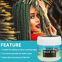 Goiple used during loc retwist to secure new growth