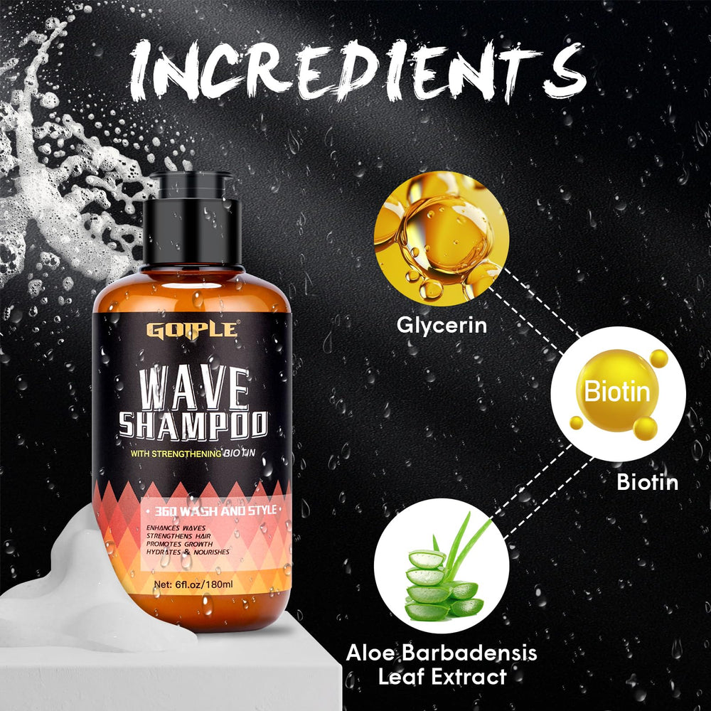 Goiple shampoo lather texture demonstrating gentle cleansing and hydration