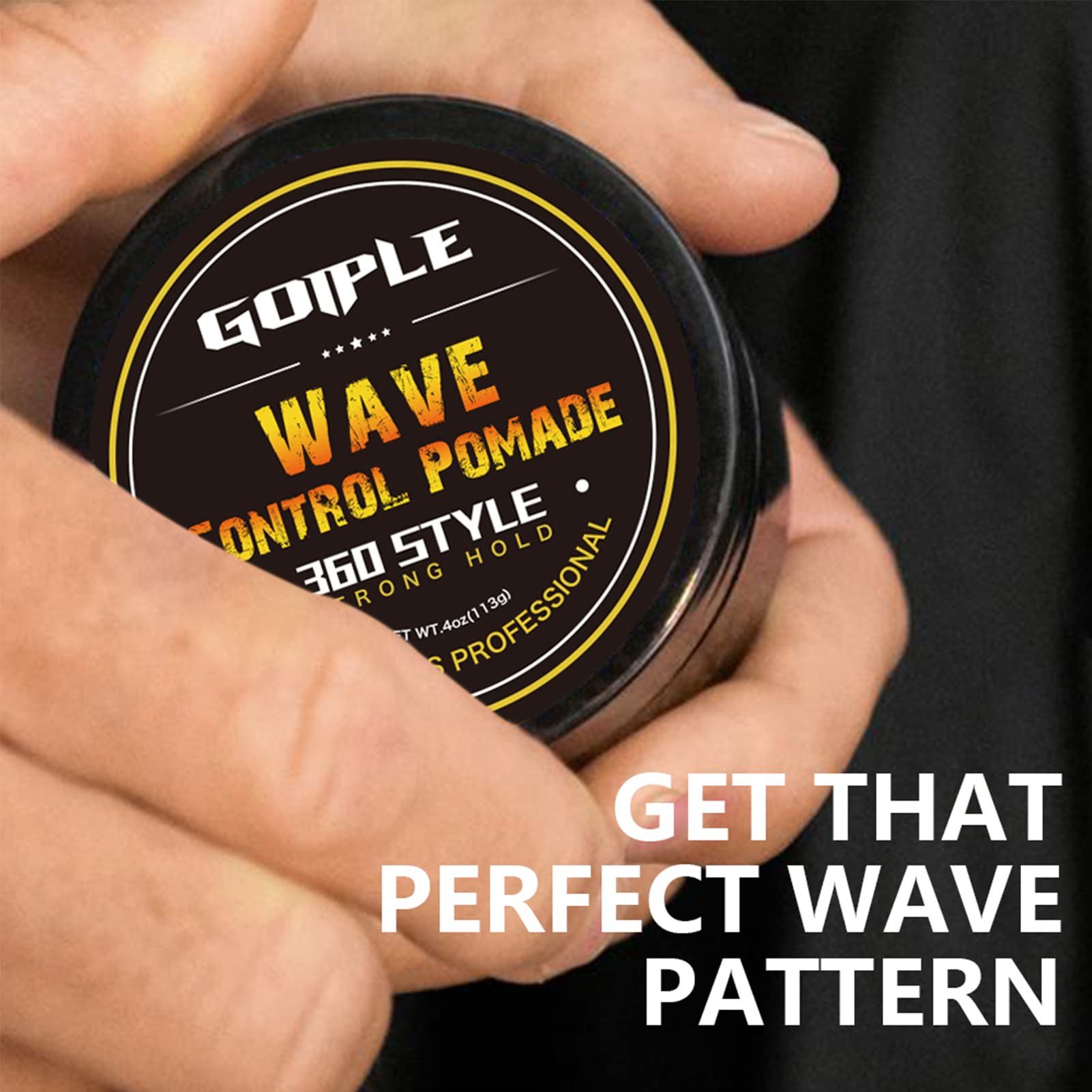 Goiple side scale 4oz size next to hand for size and portability benefit