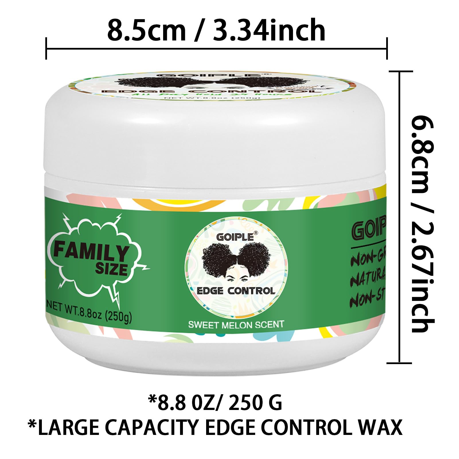 Goiple travel bag ready jar showing portability and convenience for on-the-go styling