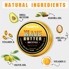 Durag setting overnight with Goiple product to lock wave pattern benefit