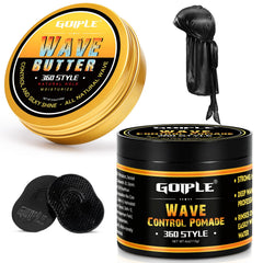 Goiple jar front view showing branding and wave butter benefit