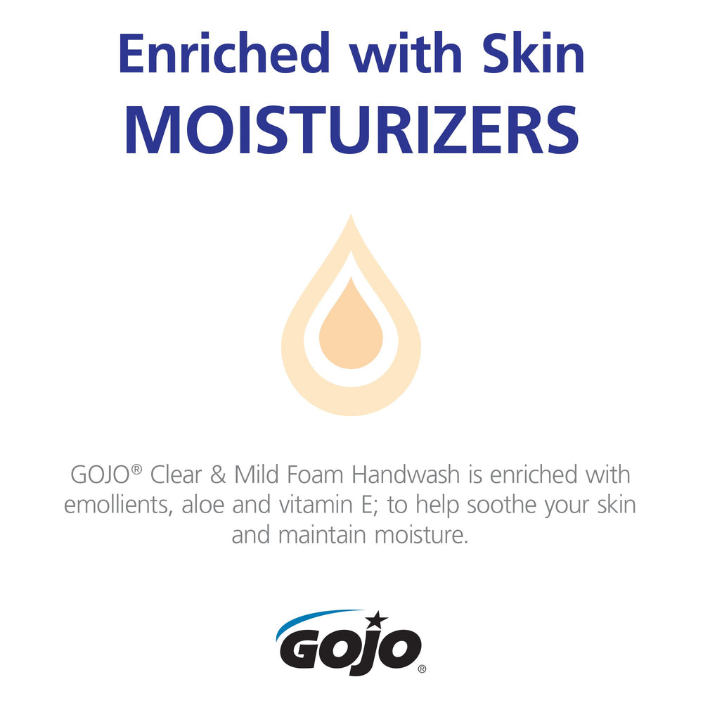 GOJO controlled collapse demo illustrating less residual waste benefit