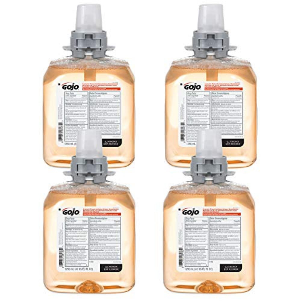 GOJO front packaging showing refill label and EcoLogo benefit