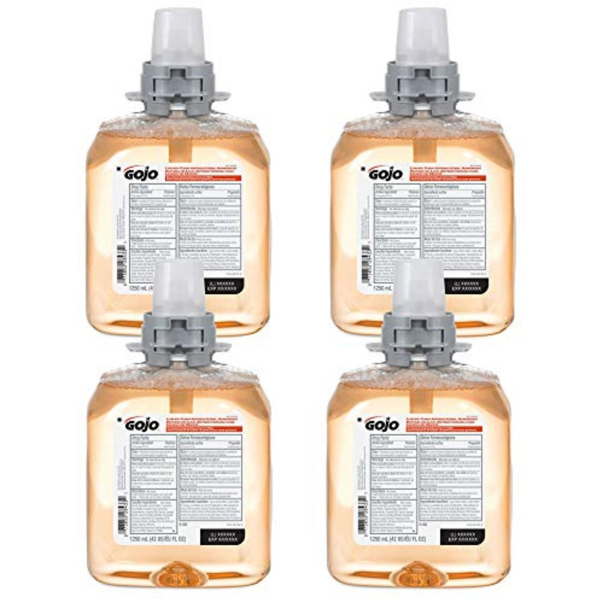 GOJO front packaging showing refill label and EcoLogo benefit