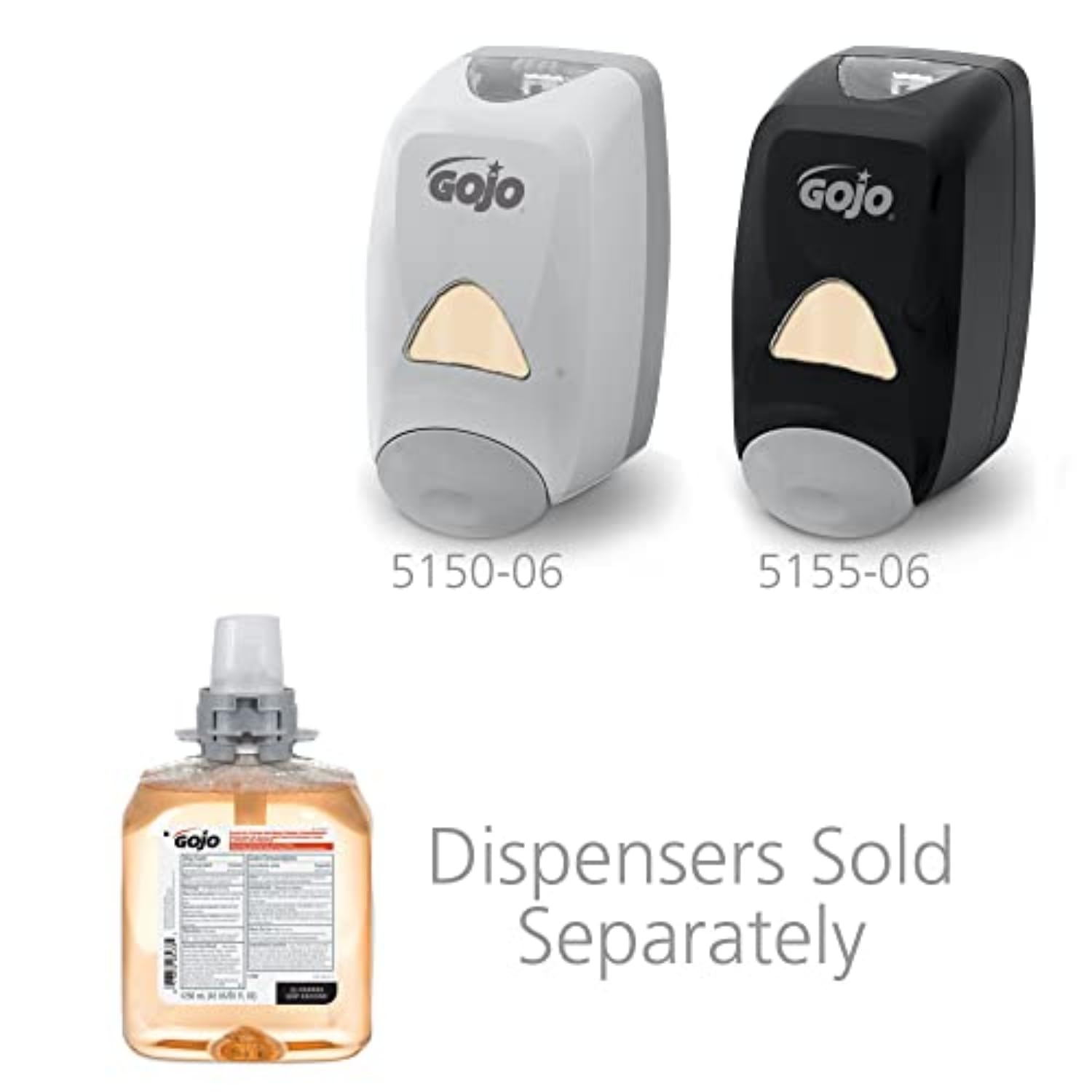 GOJO foam texture on hands demonstrating gentle effective cleaning