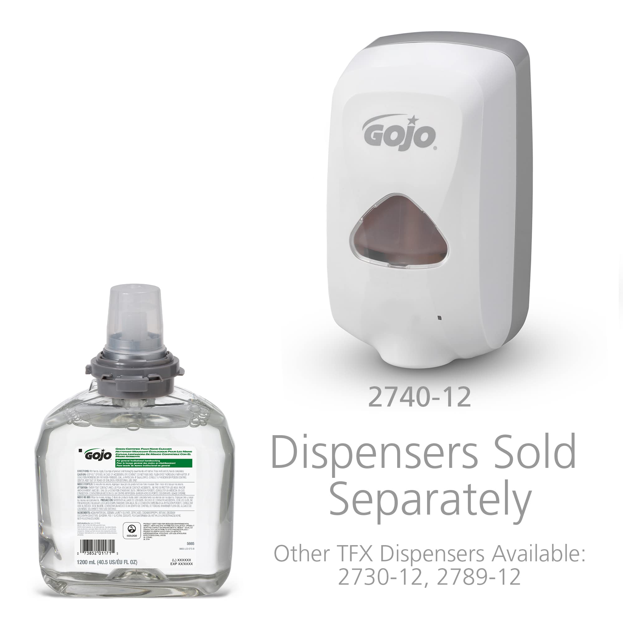 GOJO foam texture in hand demonstrating rich lather and gentle cleansing benefit