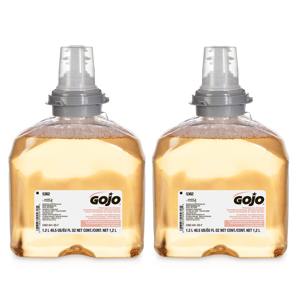 GOJO TFX front packaging showing brand and fresh fruit scent benefit