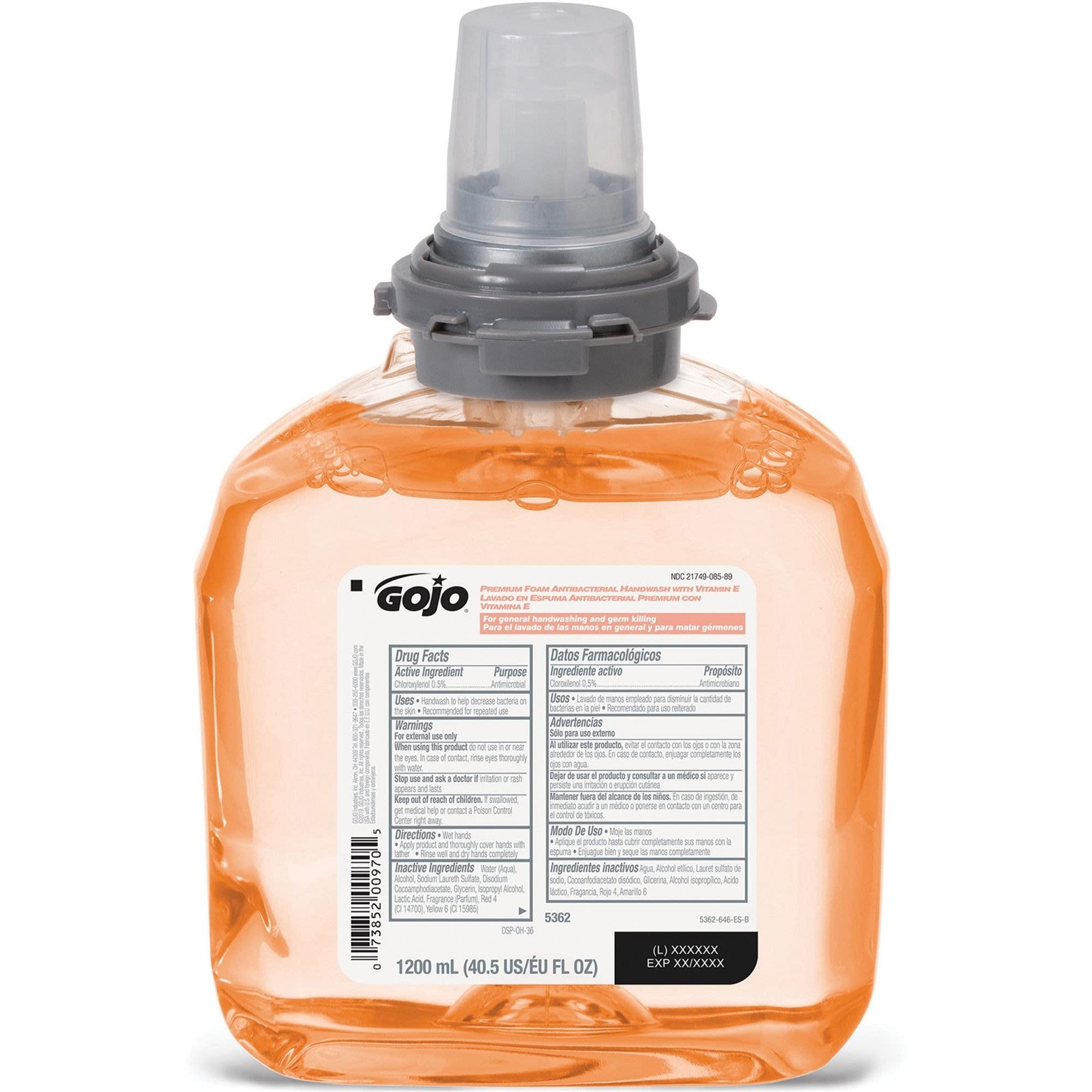 GOJO TFX in office sink scenario showing easy commercial use and reliable supply