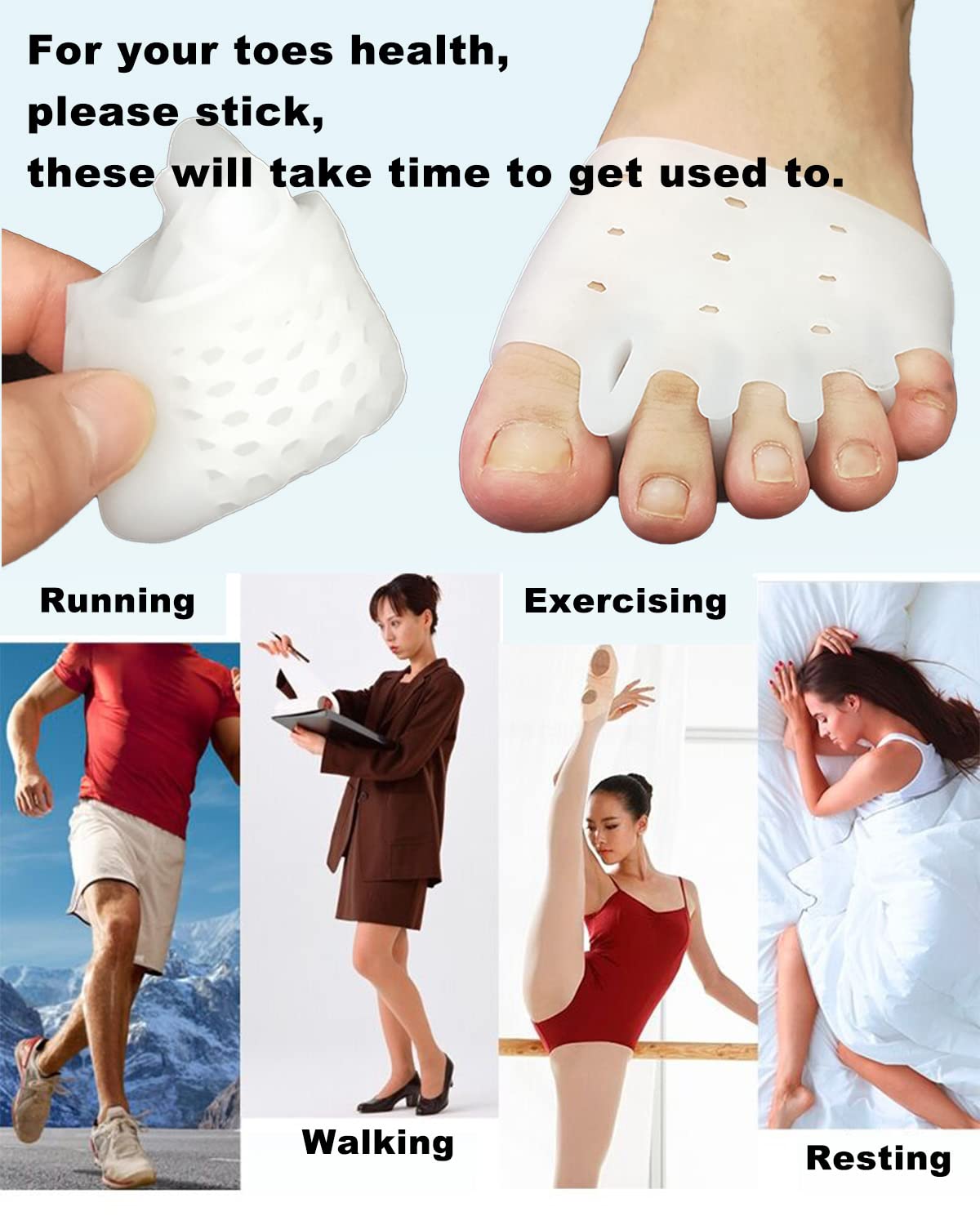 Golbylicc lifestyle image of woman walking comfortably with pads visible