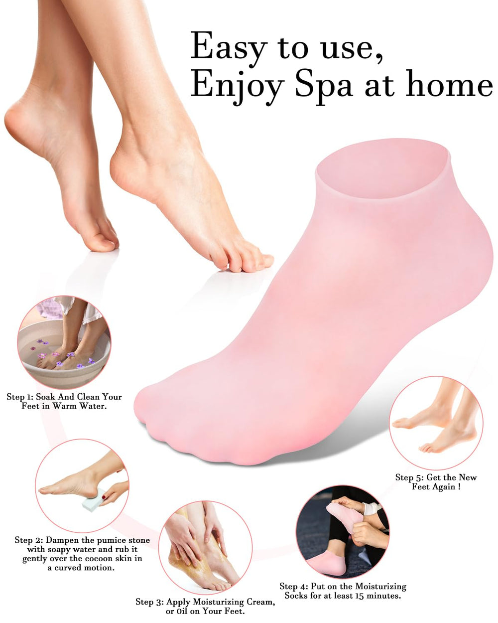 Golbylicc textured non-slip sole detail showing stability and comfort benefit