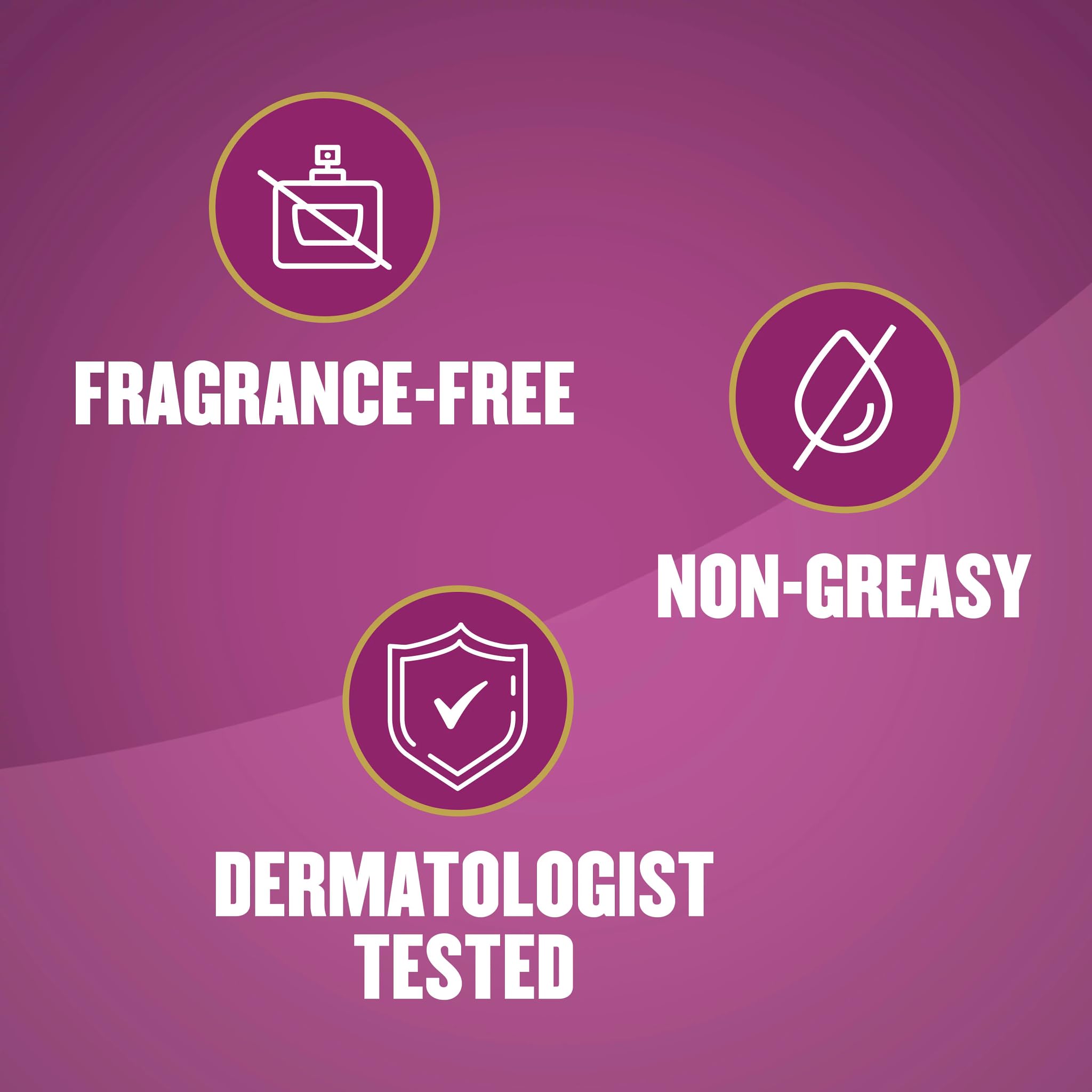 Label close-up on Gold Bond tube showing clinically tested and hypoallergenic claims