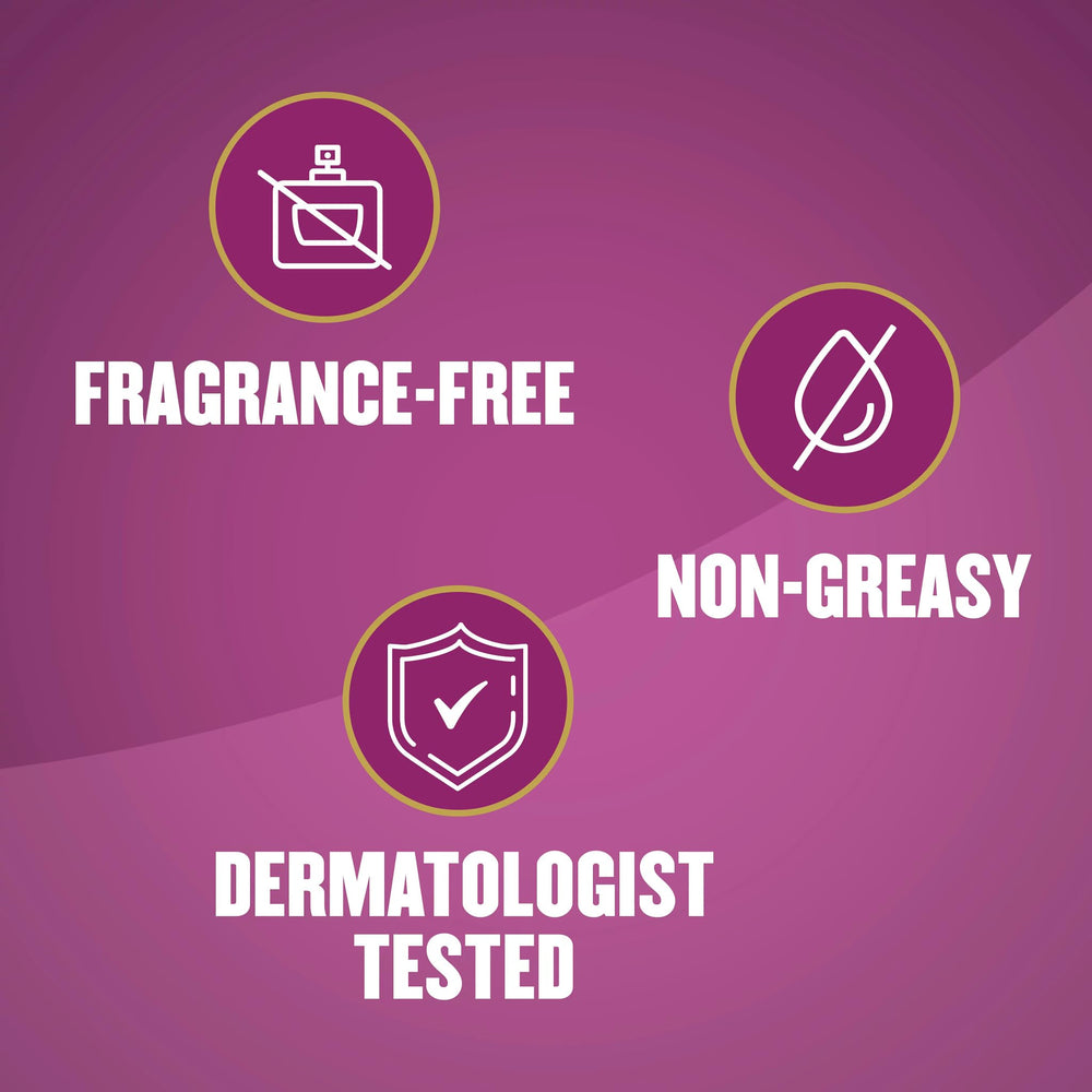 Label close-up on Gold Bond tube showing clinically tested and hypoallergenic claims