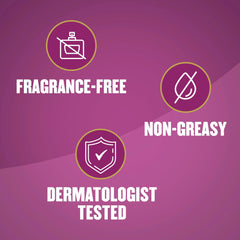 Label close-up on Gold Bond tube showing clinically tested and hypoallergenic claims