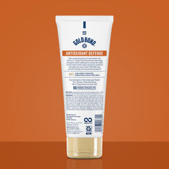 Gold Bond lotion texture close-up showing lightweight consistency