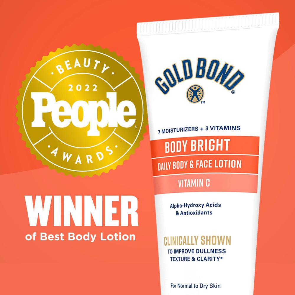 Gold Bond tube on bathroom shelf in lifestyle setting for everyday routine