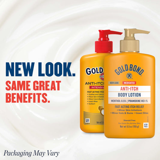 Gold Bond close-up lotion texture demonstrating creamy moisture and quick absorption