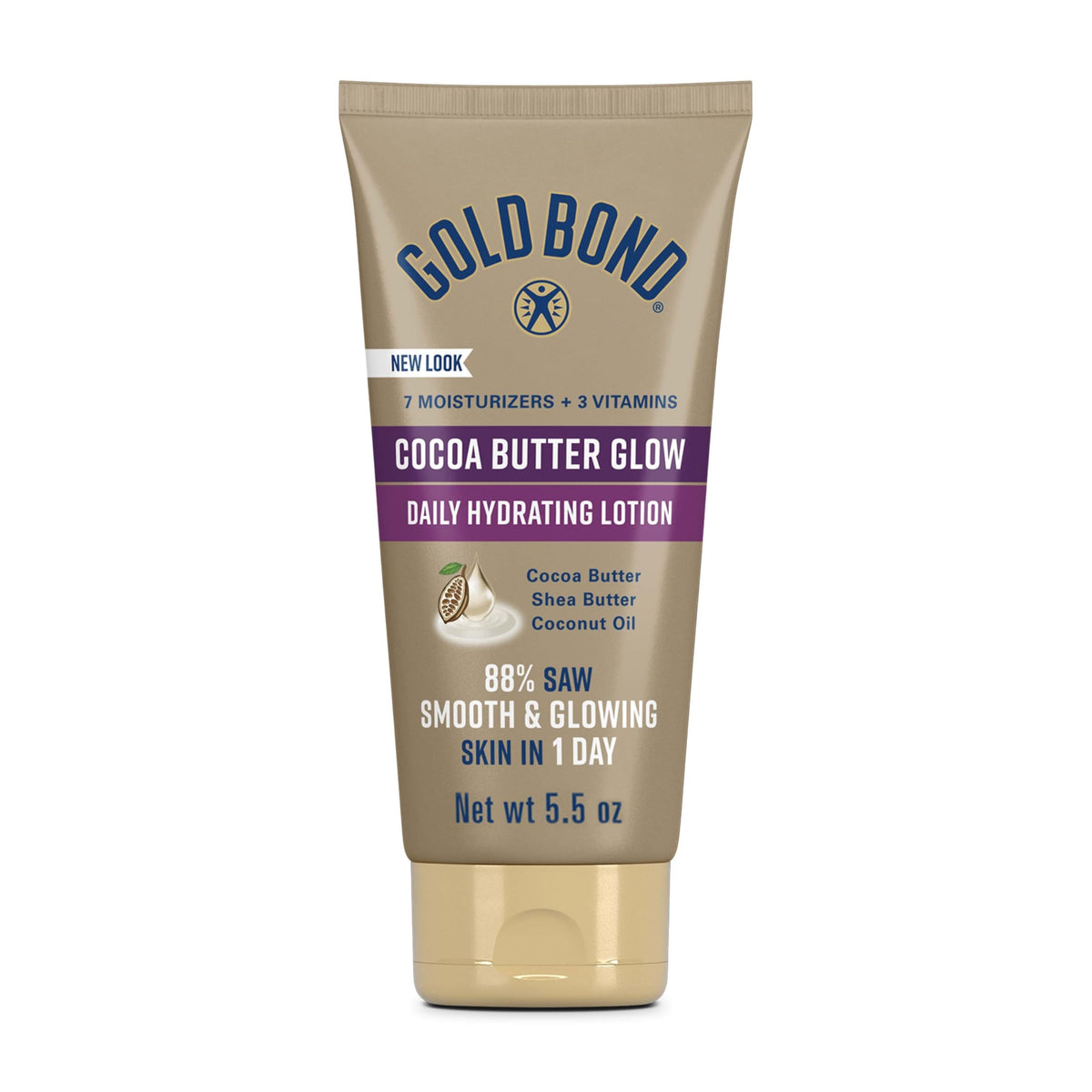 Gold Bond front packaging showing tube and product benefits for quick identification