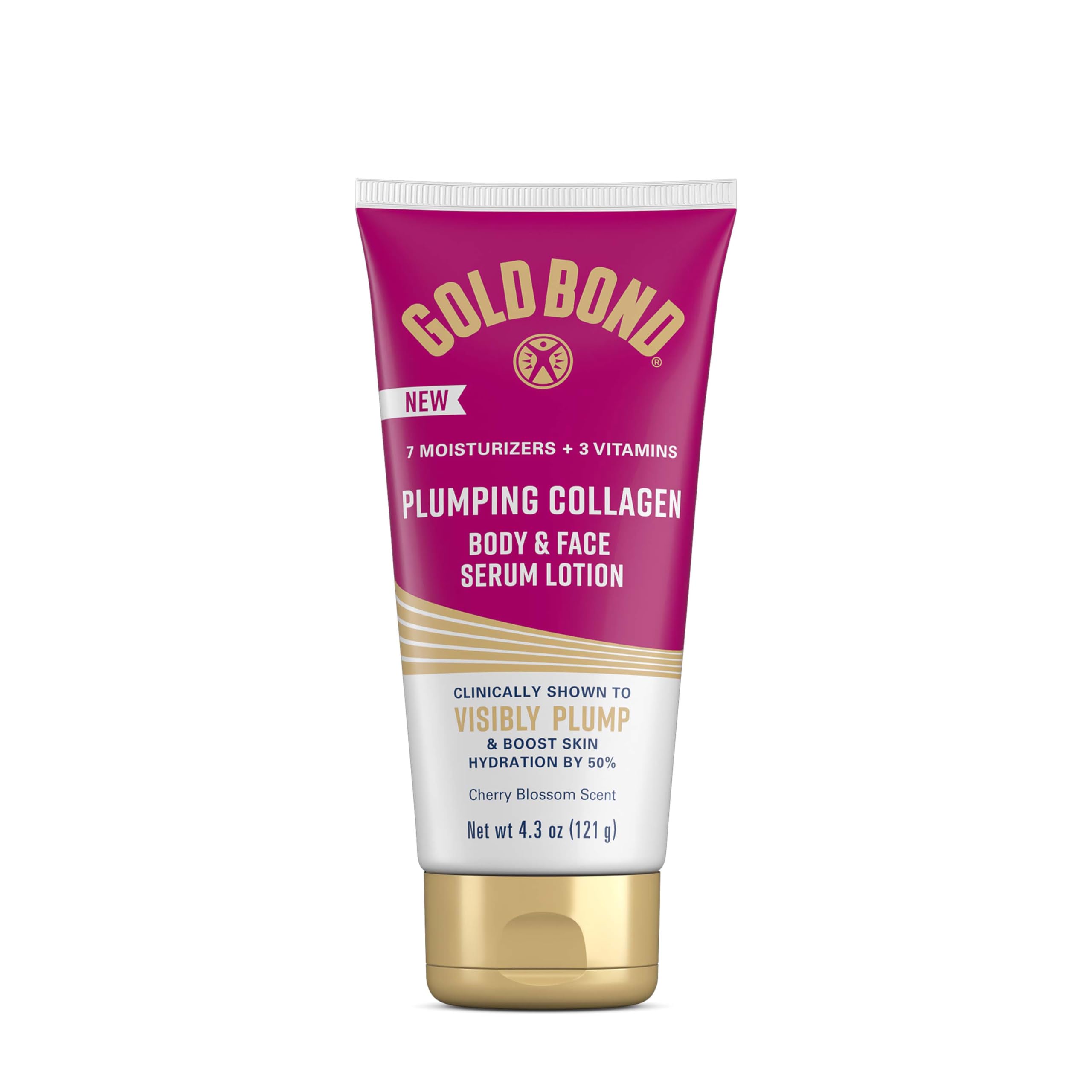 Gold Bond front packaging showing bottle and product benefit