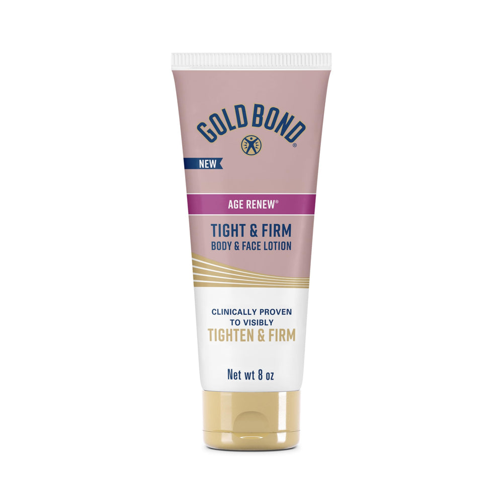 Gold Bond front packaging showing product and 8 oz size benefits