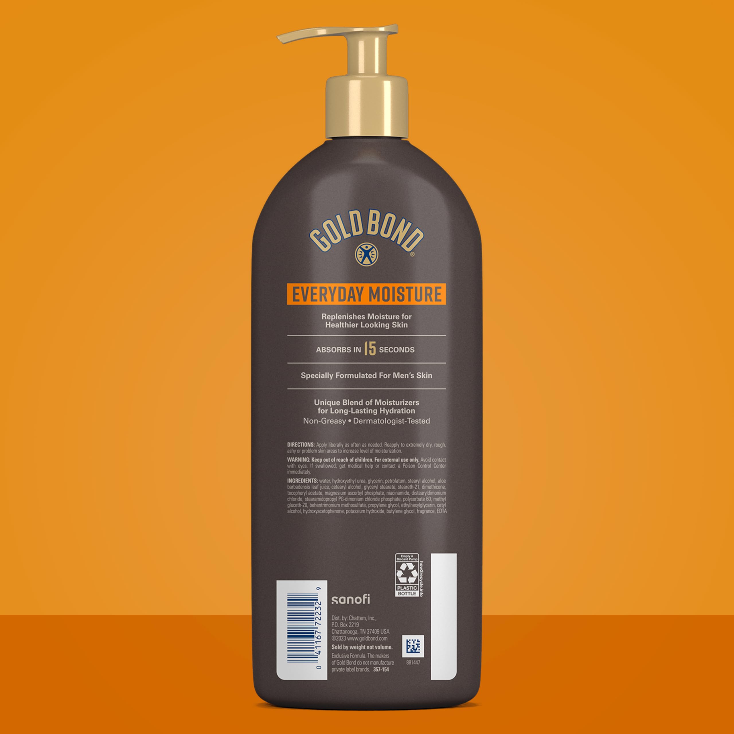 Applying Gold Bond to hands demonstrating quick absorption and hydrated comfort