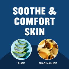 Gold Bond lotion massaged into foot to hydrate cracked heels