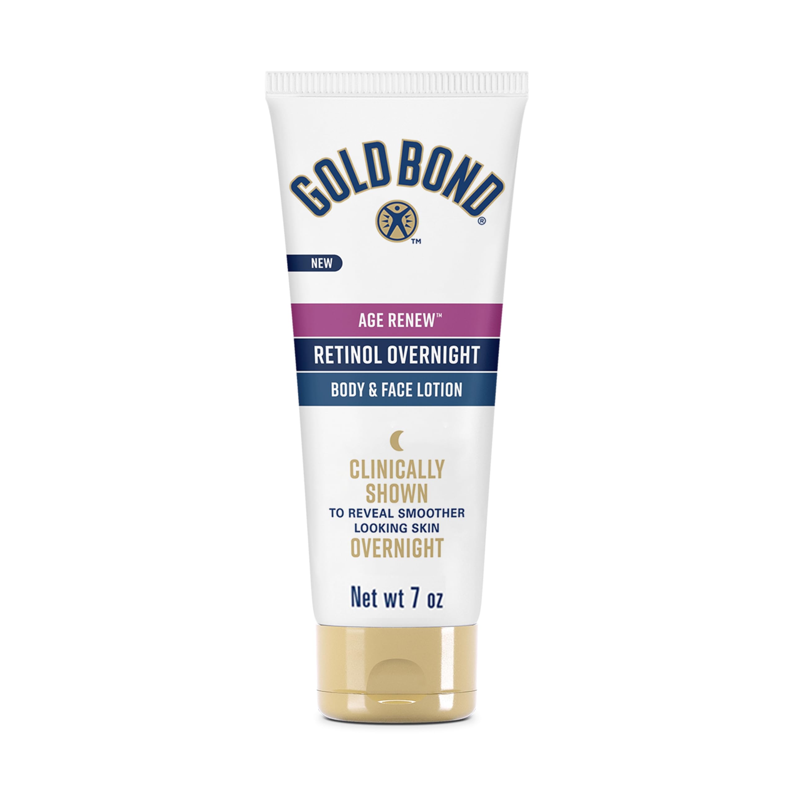Gold Bond front pump bottle showing label and product benefits