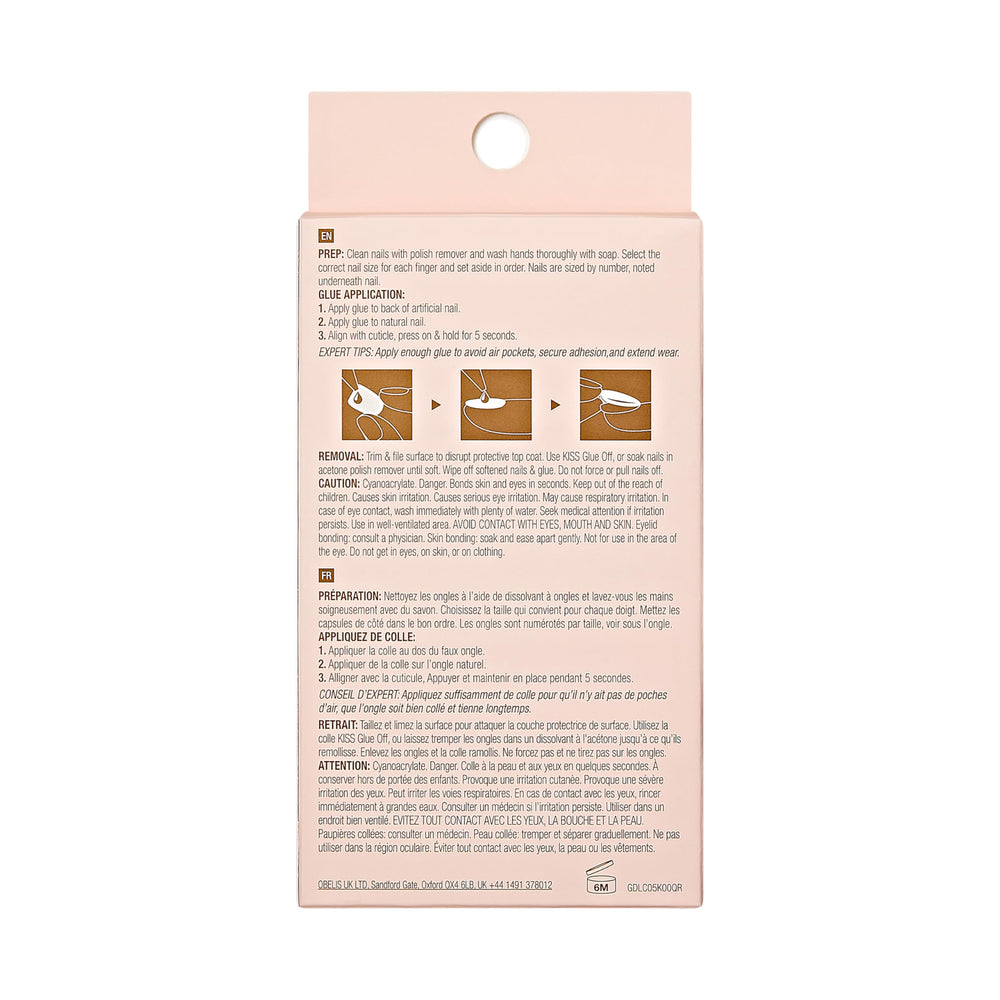Goldfinger open box revealing label and included pieces for easy prep benefit